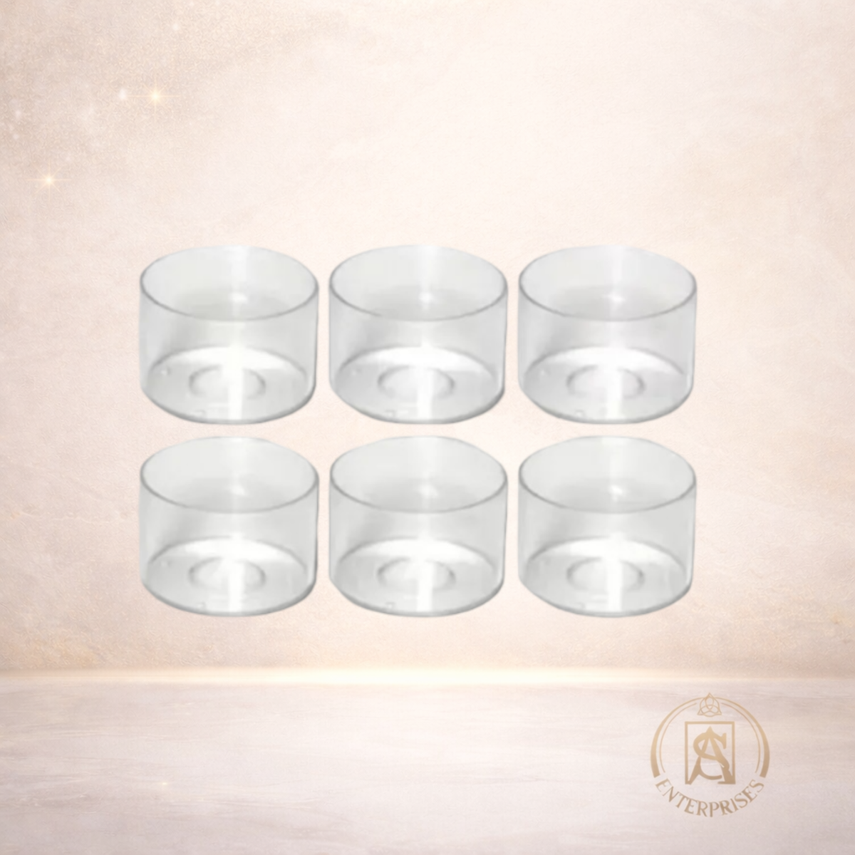 Envases para velas de TE