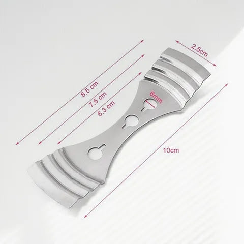 Centradores de pabilo metálicos