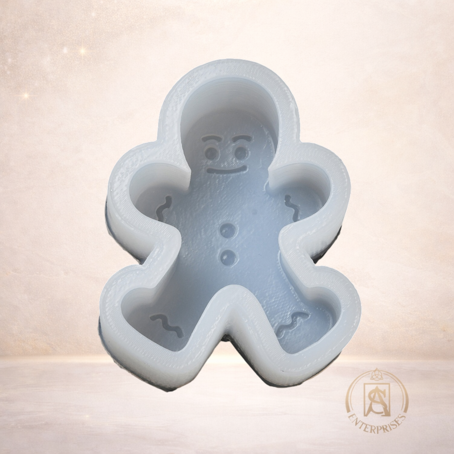 Molde de Silicona Niño Galleta – Velas DIY Navideñas