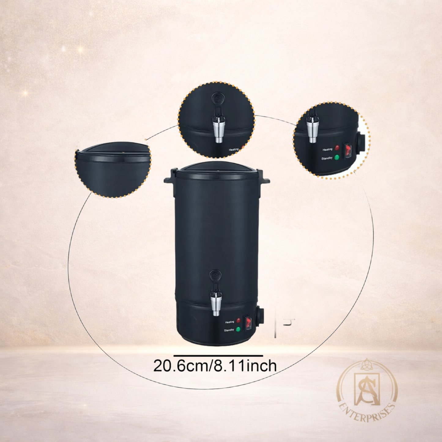 Olla Fundidor de Cera Eléctrico 15L – Modelo YT-15WM