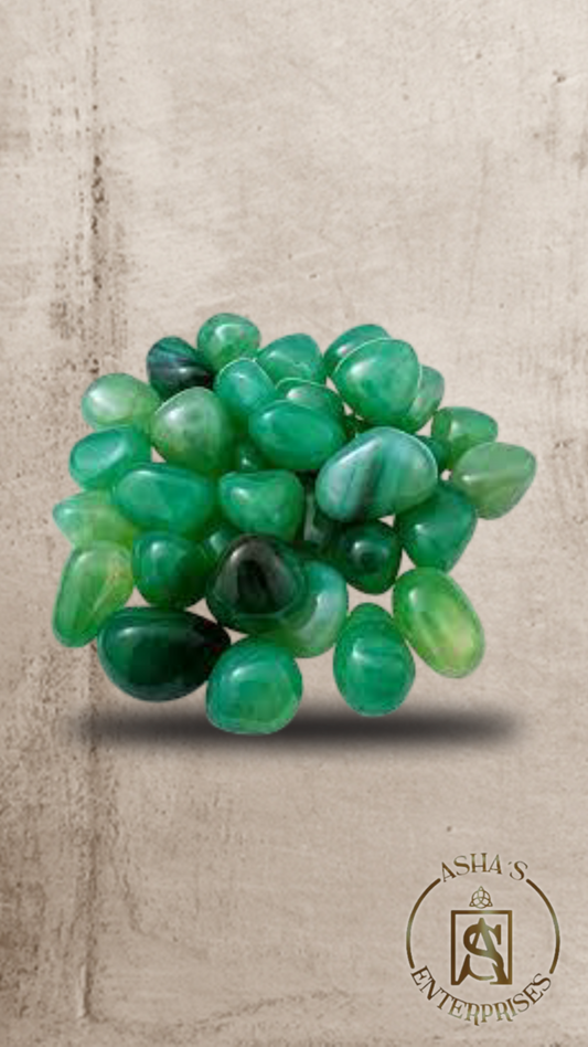 Piedras Naturales Ágata Verde