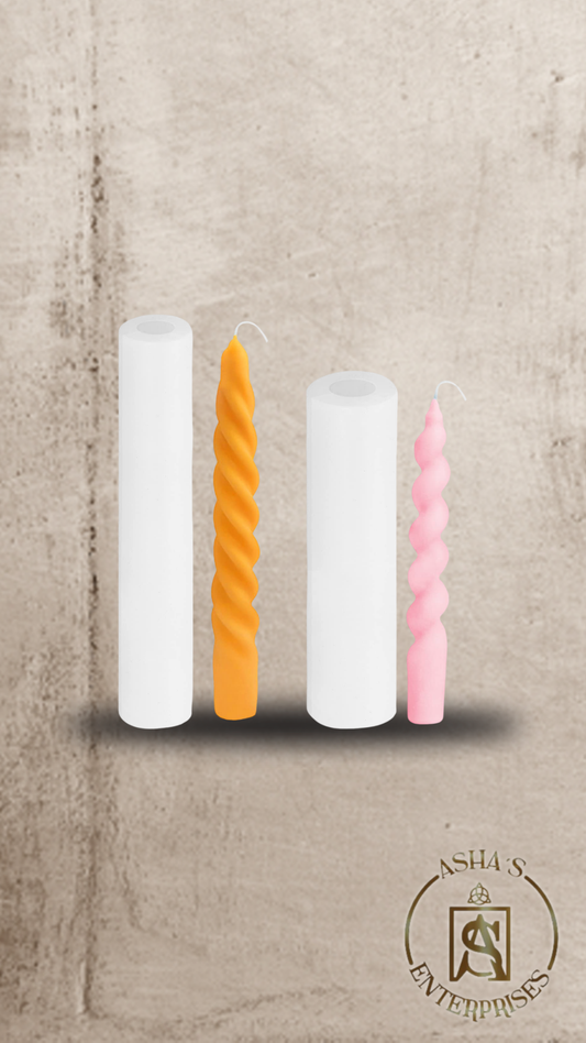 Molde de silicona vela twist