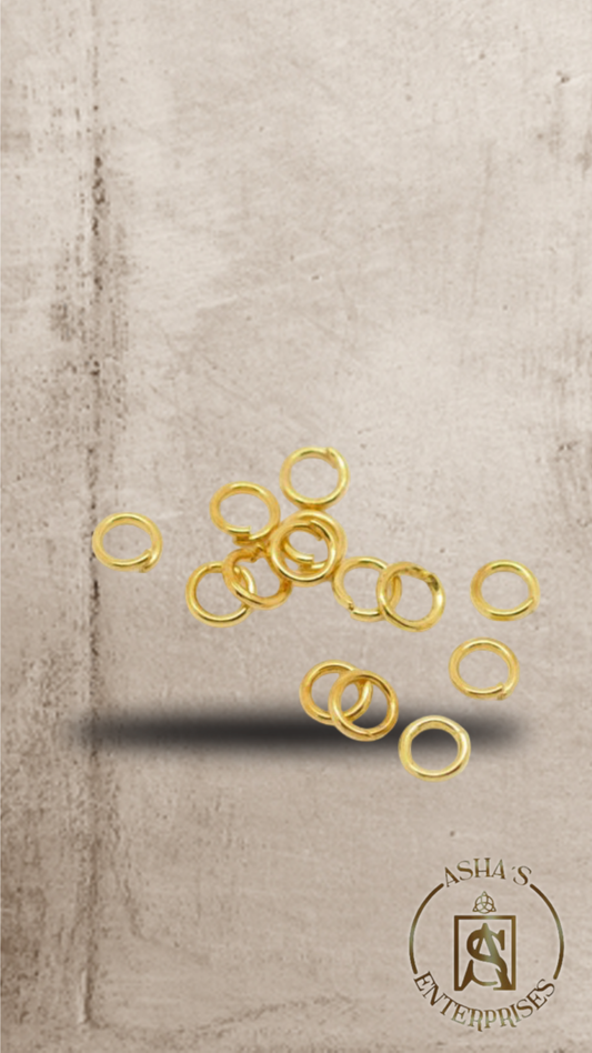 Arandelas Doradas para Chip Aromatizante 100 unidades