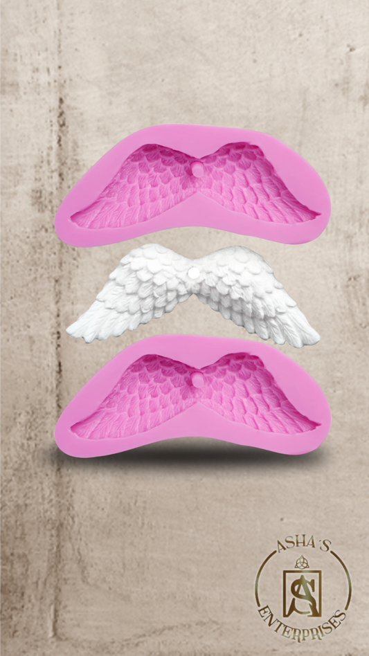 Molde de silicona alas de ángel