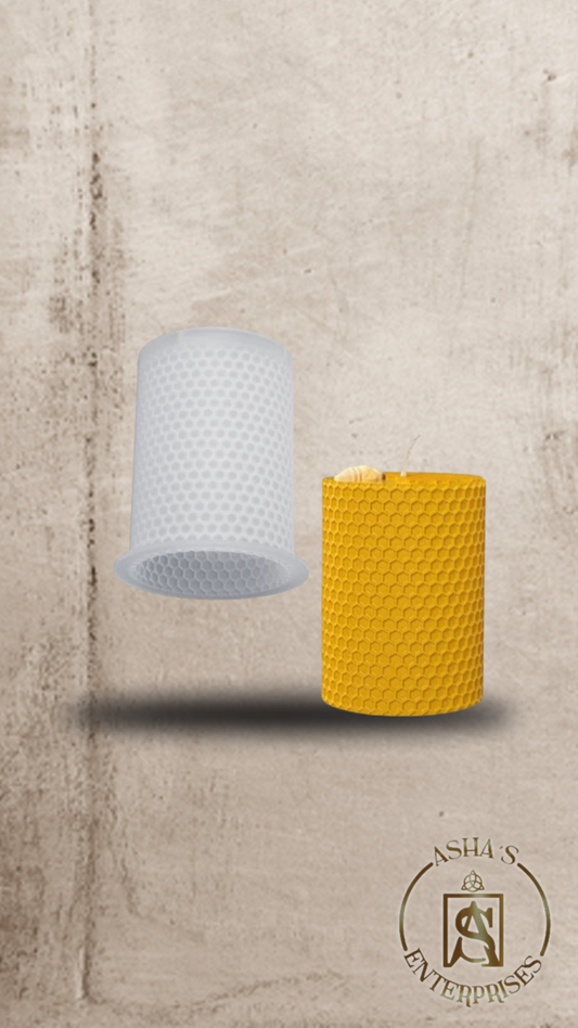 Molde de silicona panal de abejas