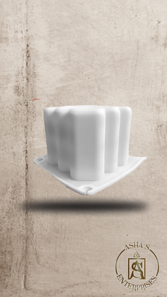 Molde de silicona bubble corazones