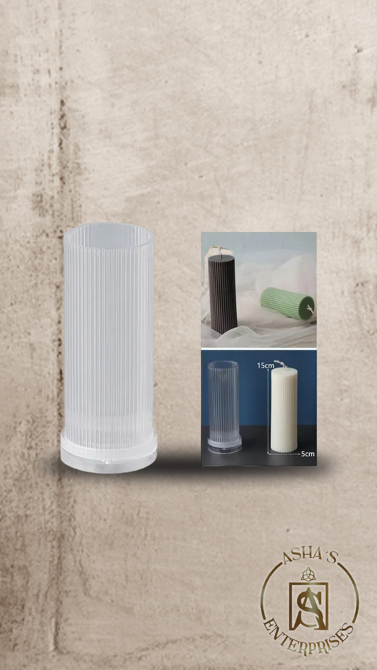 Molde de Plástico Velón Estilizado