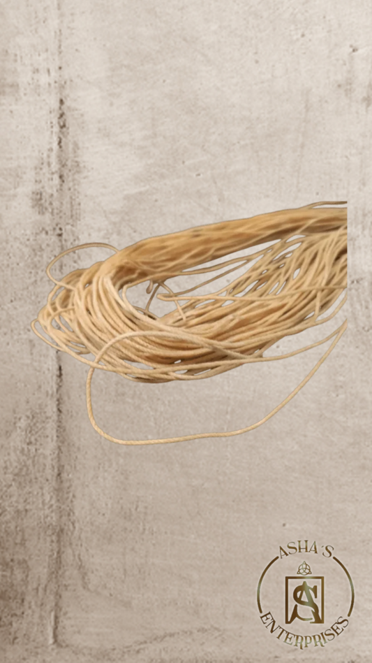 Pabilo Encerado Con Cera de Abejas 100% Algodón Importado