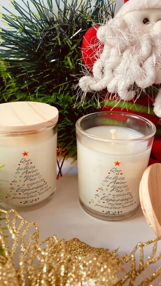 Vaso de Vidrio tipo shot con tapa de madera