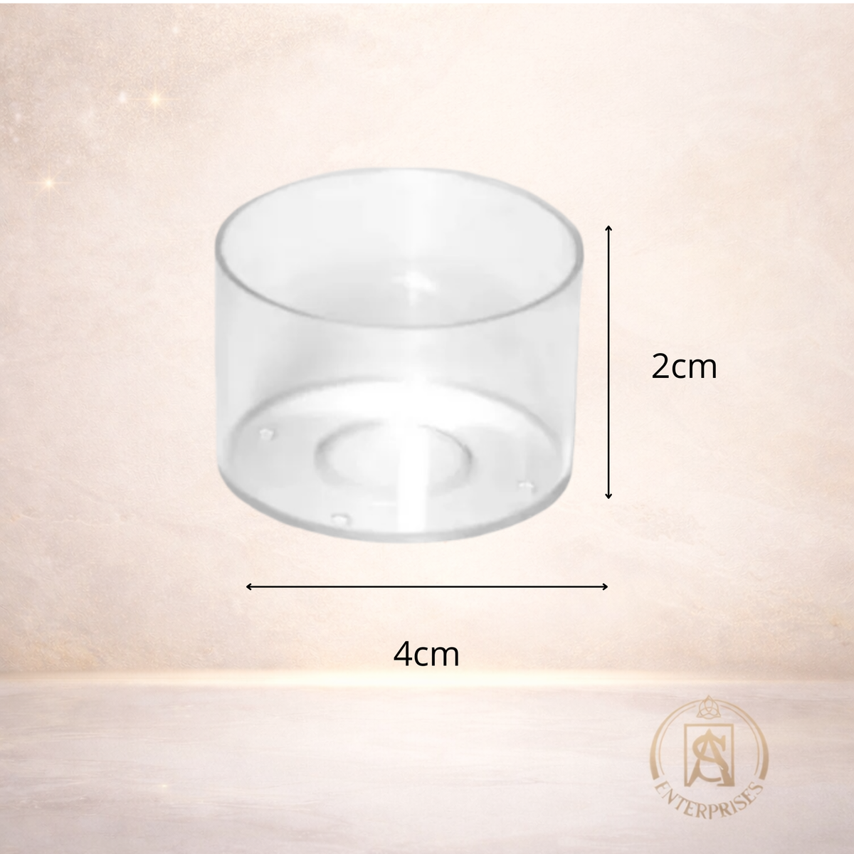 Envases para velas de TE