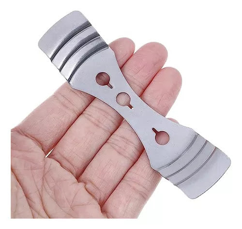 Centradores de pabilo metálicos