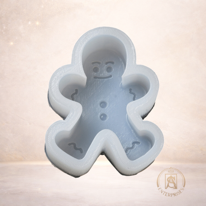 Molde de Silicona Niño Galleta – Velas DIY Navideñas