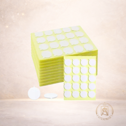 Pegatinas Adhesivo para velas resistente al calor x 20