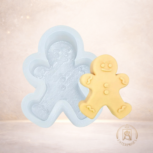 Molde de Silicona Niño Galleta – Velas DIY Navideñas