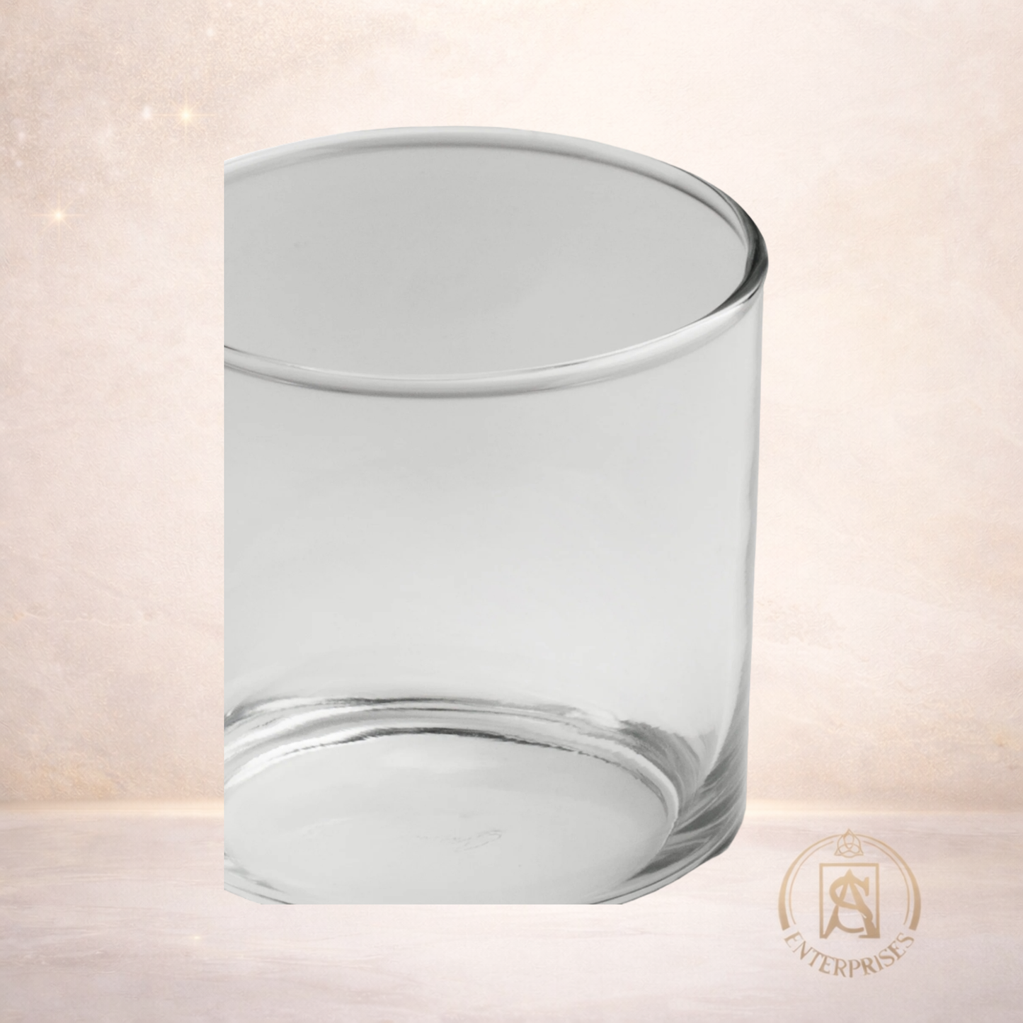 Vaso de Vidrio Industrial Sin Tapa – 250 ml