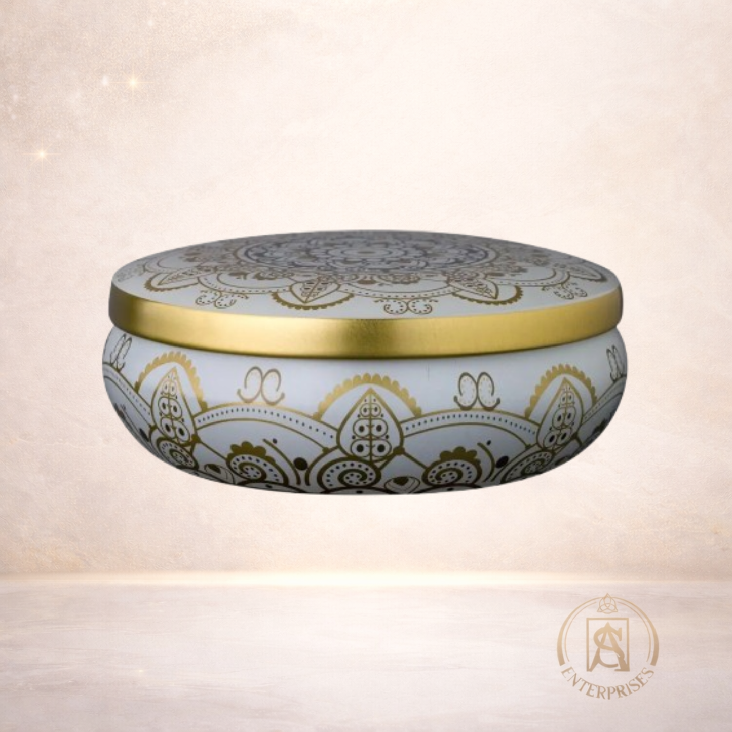 Hojalata para Velas – Candle Tin Box Decorativo