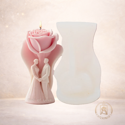 Molde de Pareja en Rosa