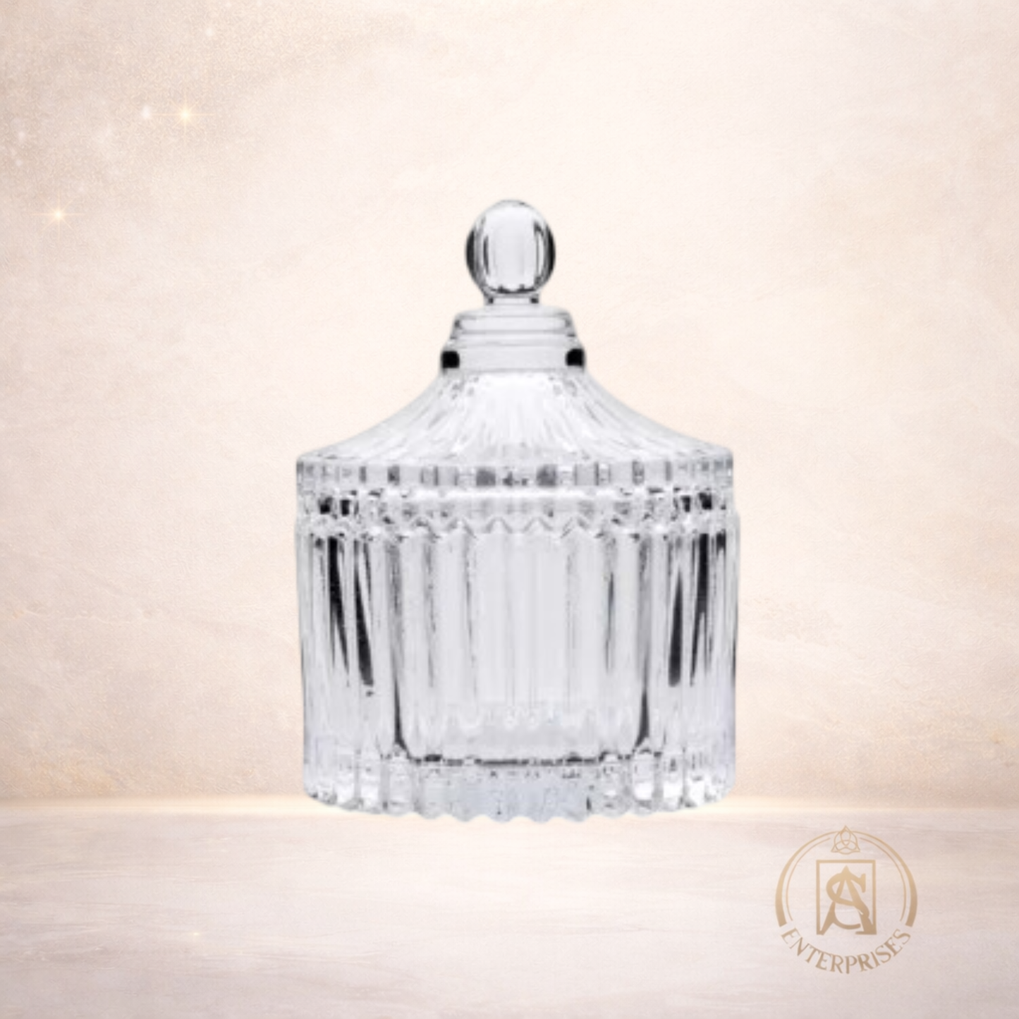 Bomboneras de Vidrio para Velas – Diseño Elegante (Chica y Grande)