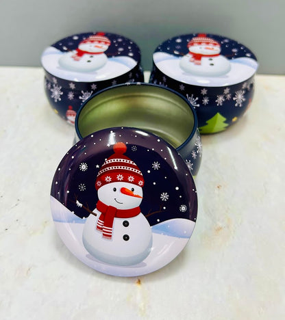 Envase de Hojalata Navideño