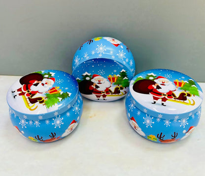 Envase de Hojalata Navideño