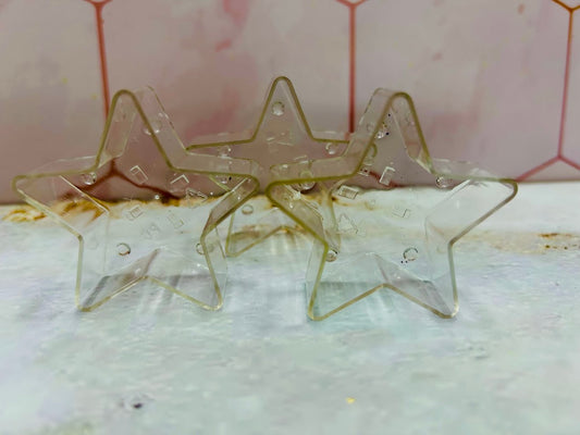 Envase de Policarbonato Pequeño de Estrellas
