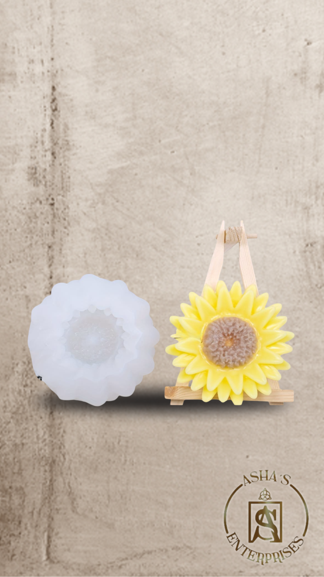 Molde de silicona flor de loto