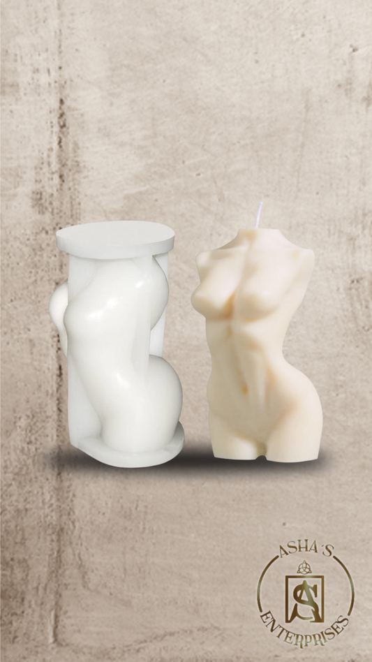 Molde de silicona busto de mujer 3D