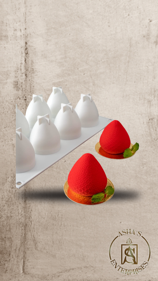 Molde de Silicona Fresitas