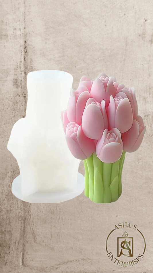 Molde Bouquet de Tulipanes