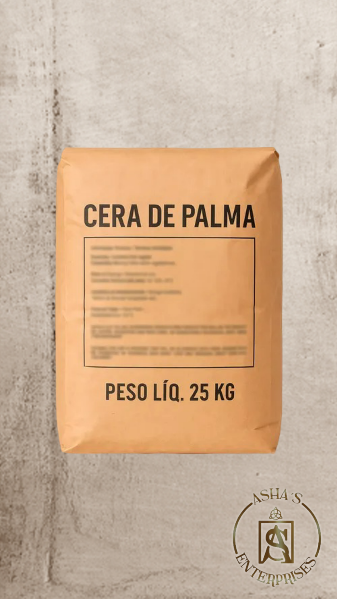 Cera de Palma 100% Vegetal