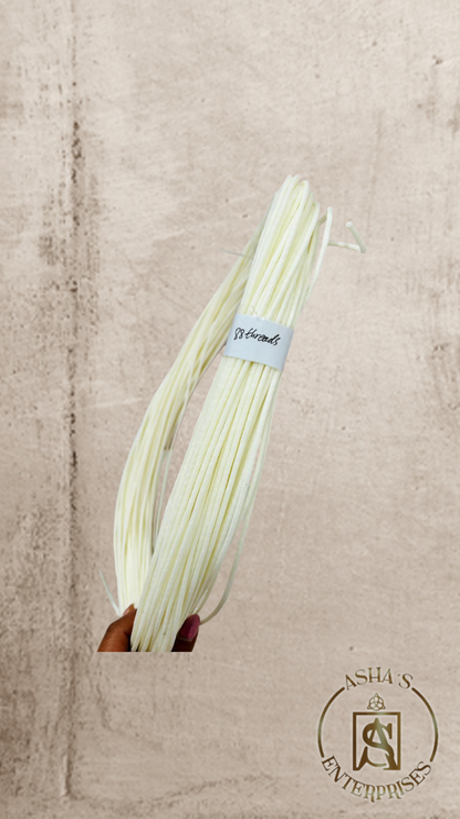 Pabilo por metro Parafinado  100% algodón – Importado Rollo 61 MTS