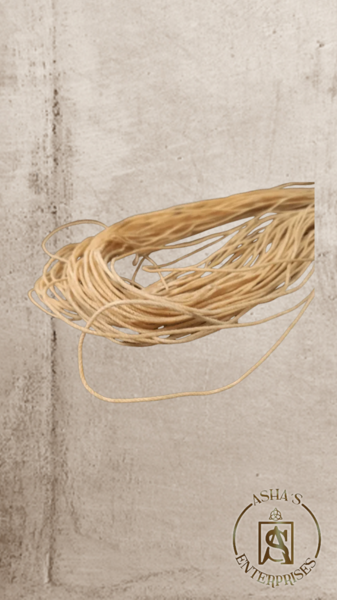 Pabilo Encerado Con Cera de Abejas 100% Algodón Importado