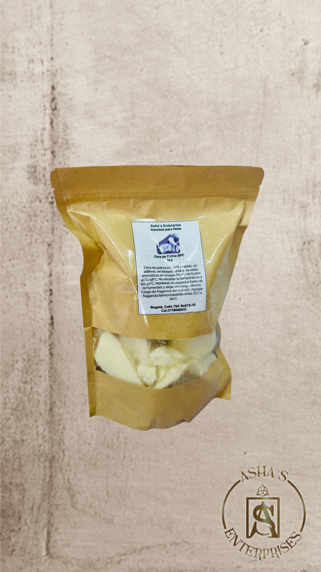 Cera de Palma 100% Vegetal