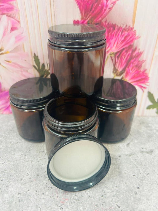 Vaso de Vidrio Ámbar Pequeño