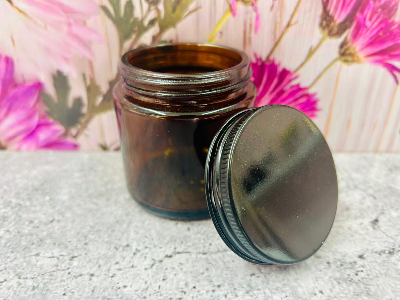 Vaso de Vidrio Ámbar Pequeño