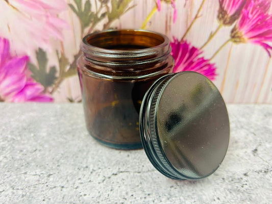 Vaso de Vidrio Ámbar Pequeño